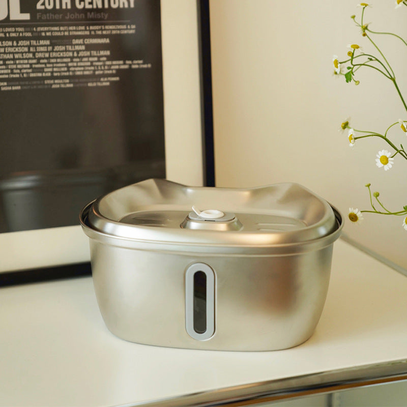 Smart Stainless Steel Cat Water Fountain