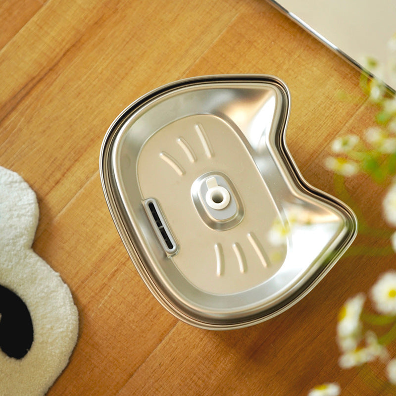 Smart Stainless Steel Cat Water Fountain